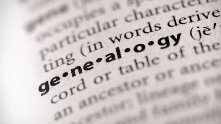 How To Search Family History In Genealogical Dictionary