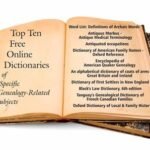 Top Genealogical Dictionaries for Beginners and Experts